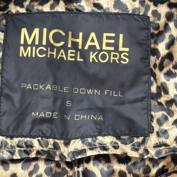 Michael Kors Packable Down Fill Puffer Jacket - Picture 6 of 9